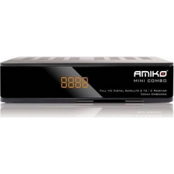 Amiko Mini Combo H.D Plus Δορυφορικός Αποκωδικοποιητής Full HD DVB-S2 / DVB-T2 με PVR