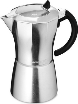 Aerolatte MokaVista MV-1-6AL Μπρίκι Espresso 6Cups Inox