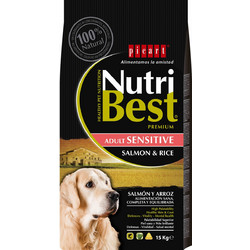 Picart NutriBest Adult Sensitive Salmon & Rice 15kg