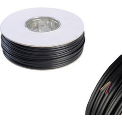 KAΛΩΔIO TΗΛΕΦΩΝΟΥ (ΟΤΕ) ΠΛAKE 2 ZEYΓΩN 4Χ0,12mm ΔΙΑΤΟΜΗ ΧΡΩΜΑΤΟΣ ΜΑΥΡΟ
