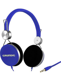 Grundig 52668 Ενσύρματα Ακουστικά On Ear Μπλε