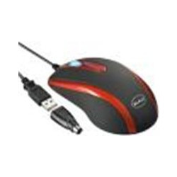 Wintech CM-5085 Ενσύρματο Ποντίκι Black Red