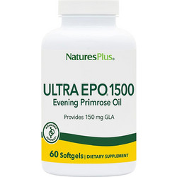 Nature's Plus Ultra EPO Έλαιο Νυχτολούλουδου 1500mg 60 Μαλακές Κάψουλες
