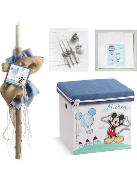 Parisis Σετ Βάπτισης με Κουτί για Αγόρι Mickey Mouse Ν234
