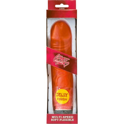 Seven Creations Big Jelly Δονητής Jelly 20cm Κόκκινος
