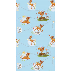 Vasilas Home Παιδική Κουρτίνα με Θηλιές 140x290 Bambi 38 Blue