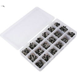 18 Value 900pcs Bipolar Triode Transistor TO-92 A1015-2N5551 Box Kit