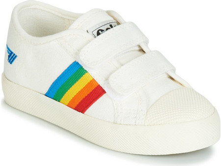 Gola Coaster Rainbow Παιδικά Sneakers Λευκά CKA976OW