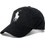 Polo Ralph Lauren Ανδρικό Καπέλο Jockey Υφασμάτινο Μαύρο 710673584-015