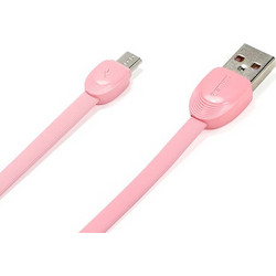 Data cable Remax Shell Series RC-040m Micro USB to USB 2.0 καλώδιο δεδομένων 1m Pink