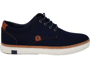 Calgary Ανδρικά Sneakers Navy Μπλε A1003