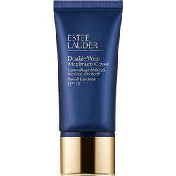 Estee Lauder Double Wear Maximum Cover Face & Body Camouflage 1C1 Cool Bone Liquid Make Up SPF15 30ml