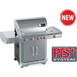 Landmann Avalon PTS+ Ψησταριά Υγραερίου με 4 Εστίες και Πλαϊνό Μάτι 23kW Επιφάνειας 70.8x51.5cm