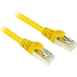 Sharkoon S/FTP Cat.6 Καλώδιο Δικτύου Ethernet 0.5m Yellow