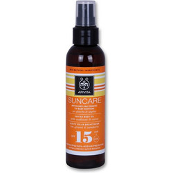 Apivita Suncare Suntan Λάδι Μαυρίσματος Σώματος SPF15 150ml