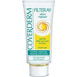 Coverderm Filteray Skin Repair After Sun Κρέμα Προσώπου 50ml