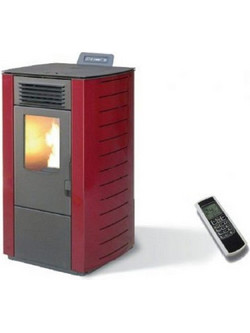 King Idro 15 Σόμπα Pellet Καλοριφέρ Αερόθερμη 15kW