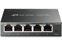 TP-Link TL-SG105E Unmanaged L2 Switch με 5 Θύρες Ethernet 1Gbps