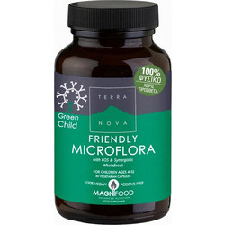 TerraNova Green Child Friendly Microflora Προβιοτικά για Παιδιά 50 Κάψουλες
