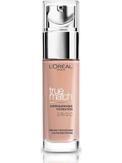 L'Oreal Paris True Match Super Blendable R2-C2 Rose Vanilla Liquid Foundation SPF17 30ml