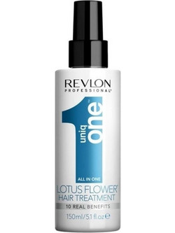 Revlon Uniq One Lotus Flower Spray Μαλλιών για Όγκο Προστασία Χρώματος Επανόρθωση Φριζάρισμα & Ψαλίδα 150ml