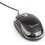 Gembird MUS-U-01 Ενσύρματο Ποντίκι Black Transparent