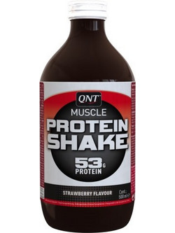 QNT Shake Strawberry Πρωτεΐνη Ορού Γάλακτος 500ml