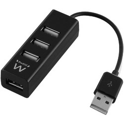 Ewent EW1123 USB Hub 2.0 USB-A με 4 Θύρες USB-A