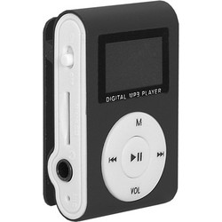 Setty Portable MP3 Player με Οθόνη 1" με Ραδιόφωνο Μαύρο