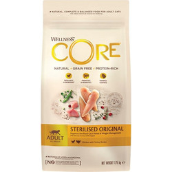 Wellness Core Grain Free Adult Sterilised Original with Turkey & Chicken 1.75kg