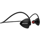 Awei A847BL Ακουστικά Bluetooth In Ear Ανθεκτικά στο Νερό Black