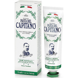Pasta Del Capitano Natural Herbs Οδοντόκρεμα για Προστασία Ούλων κατά της Πλάκας 75ml