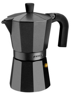 Monix M640001 Μπρίκι Espresso 1Cup Μαύρο