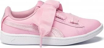 Puma Vikky Ribbon L Satin PS Παιδικά Sneakers Ροζ 369543-03