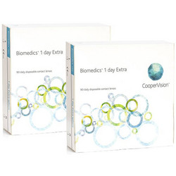 Cooper Vision Biomedics Extra Ημερήσιοι Φακοί Επαφής Υδρογέλης 180τμχ
