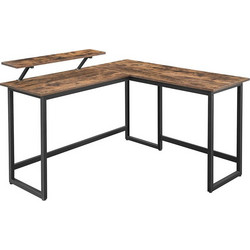 Vasagle Γωνιακό Γραφείο Ξύλινο 140x130x91.5cm LWD56X