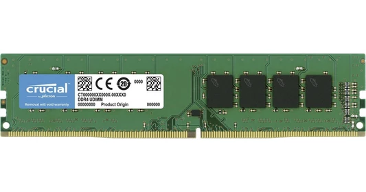 Crucial CT8G4DFRA266 DDR4 2666 MHz CL19 RAM-minne, Grön, 8 GB