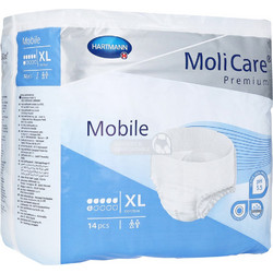 Hartmann MoliCare Premium Mobile XLarge Πάνες Βρακάκι Ακράτειας 6 Σταγόνες 14τμχ