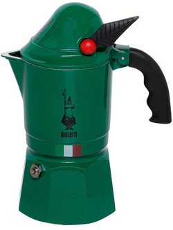 Bialetti Break Alpina Μπρίκι Espresso 3Cups Πράσινο