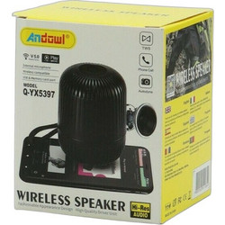 Andowl Q-YX5397 Ηχείο Bluetooth 4W Μαύρο