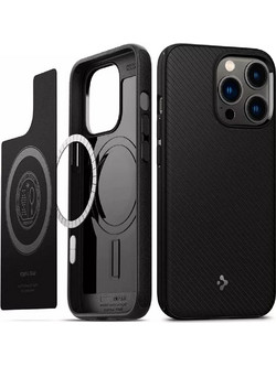 Spigen Core Armor Back Cover with MagSafe Black (iPhone 13 Pro Max)