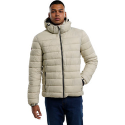 Superdry Fuji Ανδρικό Μπουφάν Χειμωνιάτικο Puffer Εκρού M5011201A-CQ4