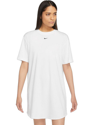 Nike Sportswear Essential Mini Καλοκαιρινό Αθλητικό Φόρεμα Λευκό DV7882-100