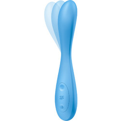 Satisfyer G-Spot Flex 4 Δονητής G-Spot για Ζευγάρια με App Control Μπλε