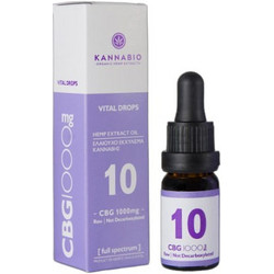 Kannabio Vital Drops 10 CBG 1000mg 10ml