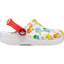 Crocs Pokemon Παιδικά Παπούτσια Θαλάσσης Άσπρα 207739-94S