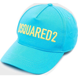 Dsquared2 Καπέλο Jockey Snapback Υφασμάτινο Τιρκουάζ S23BCM066005C05352-M2640