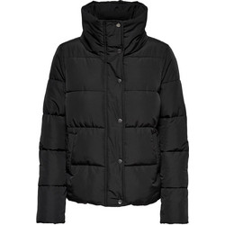 Only Cool Γυναικείο Μπουφάν Χειμωνιάτικο Puffer Κοντό Μαύρο 15295424