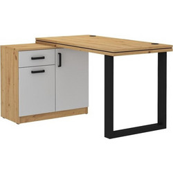 PoliHome Warrior I Γωνιακό Γραφείο Ξύλινο 138x107x75.3cm 162709899