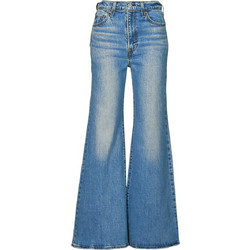 Levi's Ψηλόμεσο Γυναικείο Τζιν Παντελόνι Loose Εφαρμογή Καμπάνα Μπλε A7503-0009